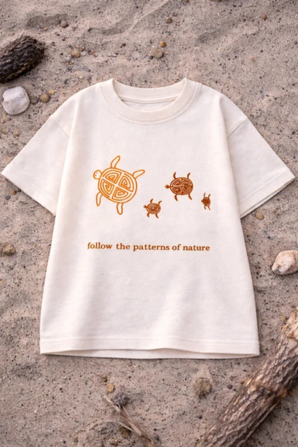 Follow Nature Tee - Plastic-Free Organic Cotton