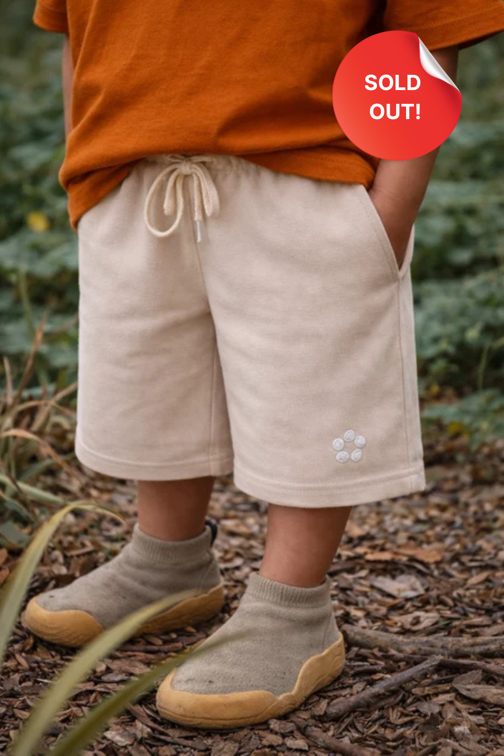 Oat Shorts - Plastic-Free Organic Cotton