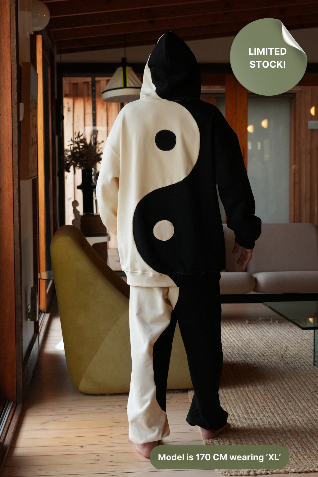 Adults Unisex Yin Yang Hoodie